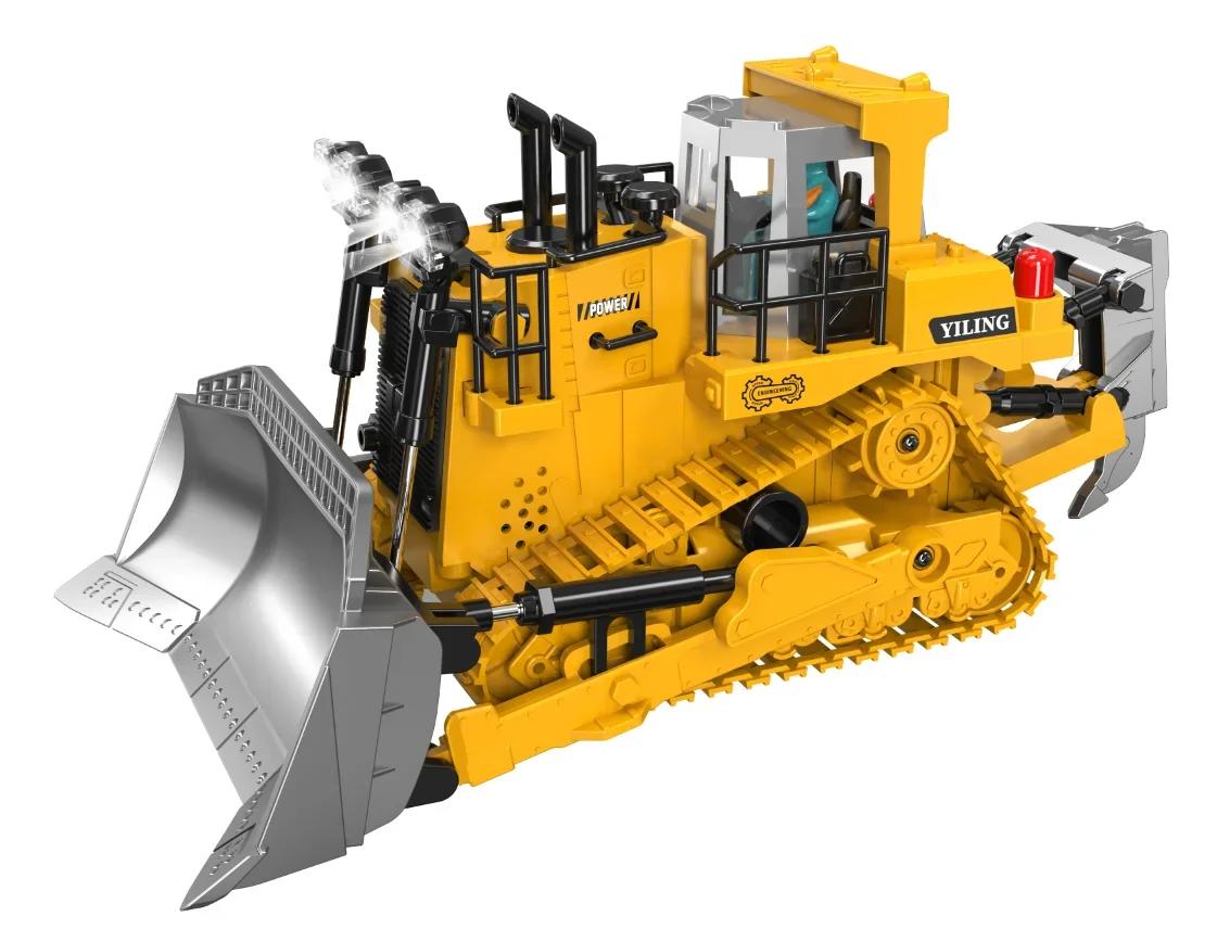Rc Bulldozer 2.4G 9Ch 11Ch 4Wd Remote Control Excavator Alloy Dump Truck Car Construction Vehicle Toy Children Kids Gifts
Rc Bulldozer 2.4G 9Ch 11Ch 4Wd Remote Control Excavator Alloy Dump Truck Car Construction Vehicle Toy Children Kids Gifts