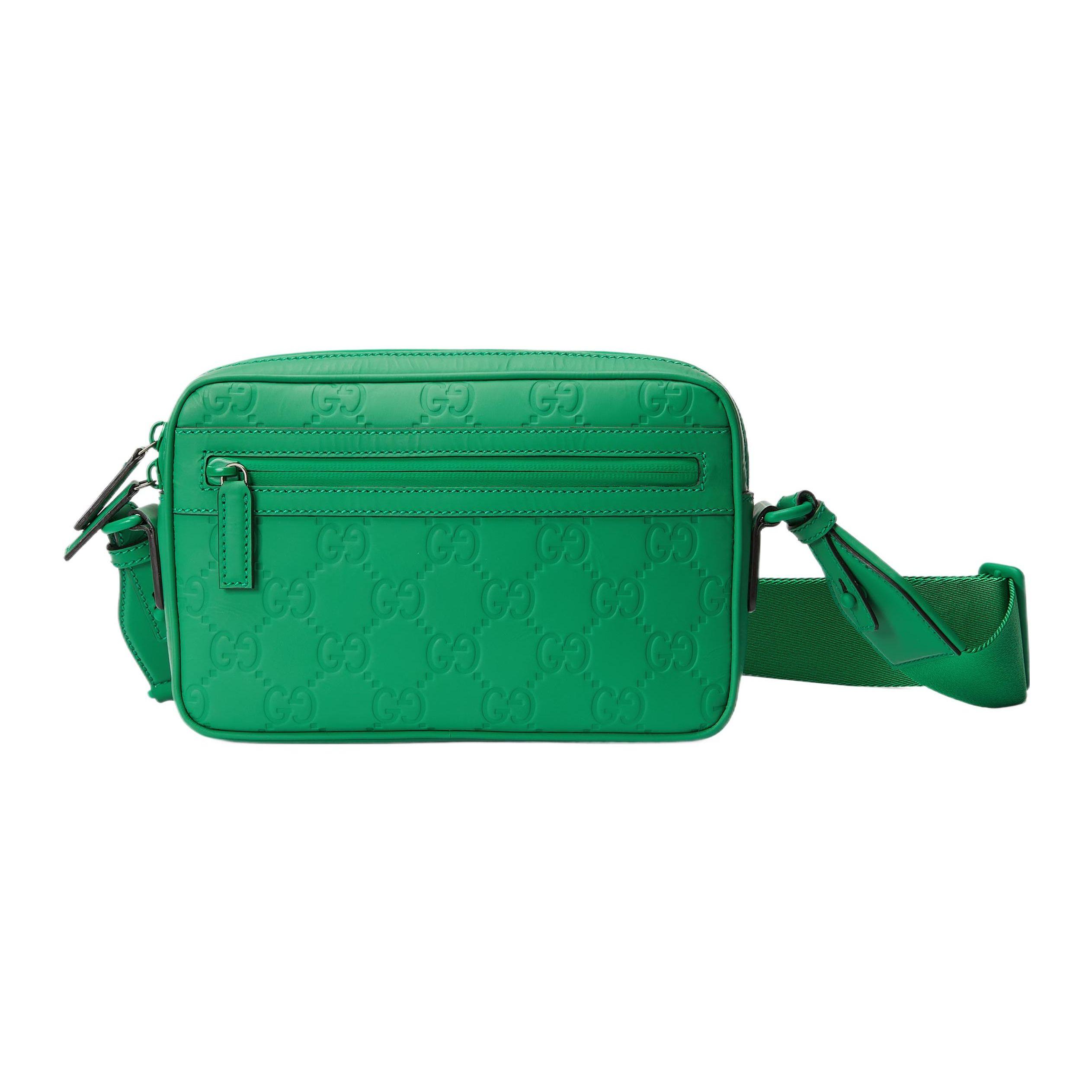 Gucci Detachable Adjustable Shoulder Strap Zipper Closure Leather Crossbody Bag Men bags Green 771293-AAC0H-3727
Gucci Detachable Adjustable Shoulder Strap Zipper Closure Leather Crossbody Bag Men bags Green 771293-AAC0H-3727