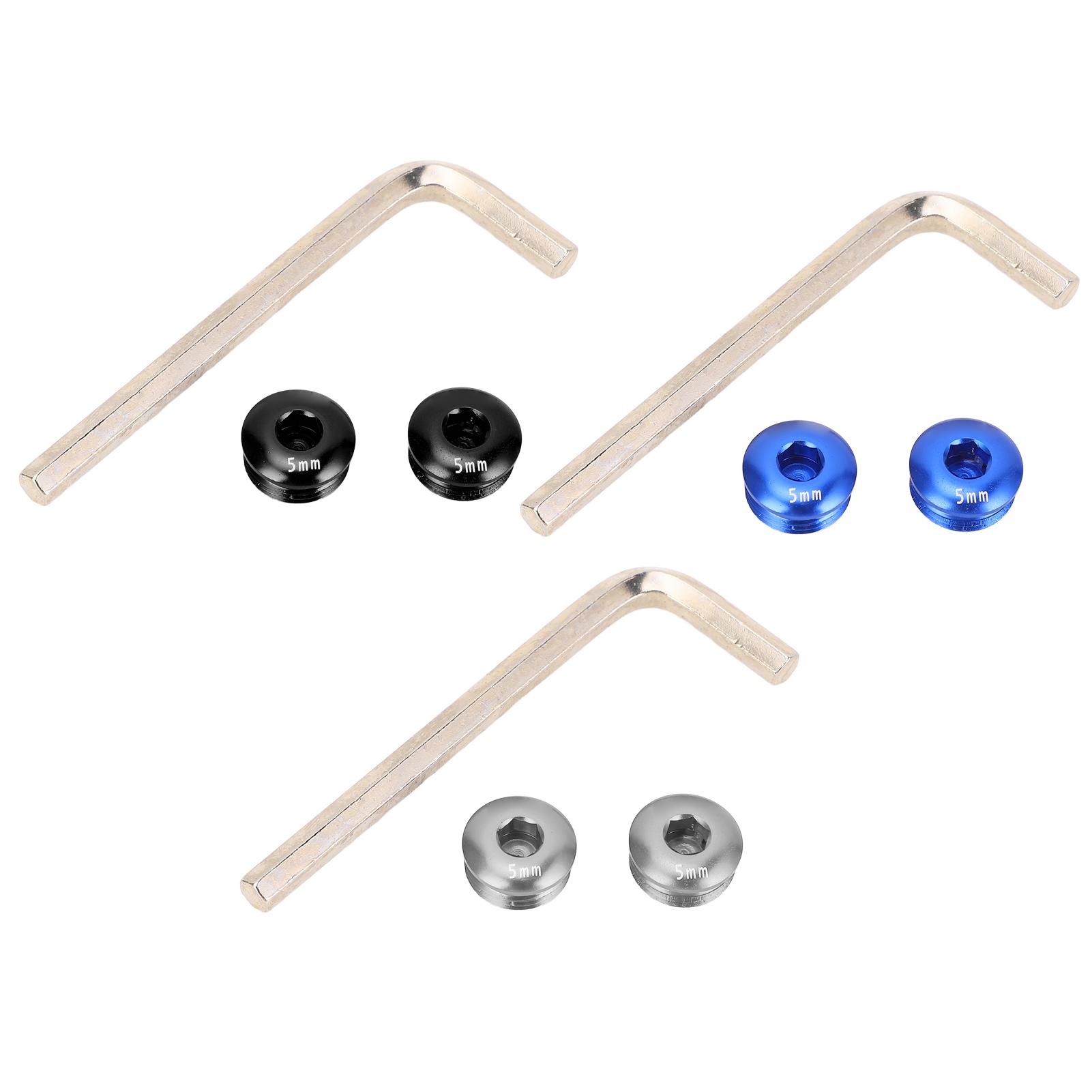 Cycle Pedal Screw Cap Aluminum Alloy M14 Thread 5MM Pedal Screw Cover for Mountain Cycle Black
Cycle Pedal Screw Cap Aluminum Alloy M14 Thread 5MM Pedal Screw Cover for Mountain Cycle Black