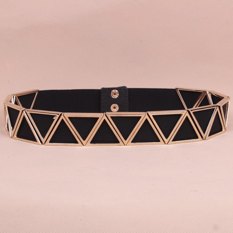Big Brand Simple Decorative Skirt Geometric Triangle Metal Belt Waist Seal Wide Female 60-80cm
Big Brand Simple Decorative Skirt Geometric Triangle Metal Belt Waist Seal Wide Female 60-80cm