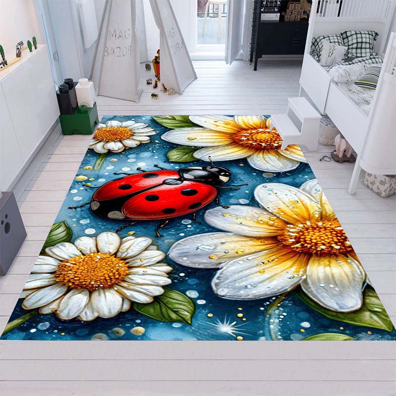 Colorful floral decorations: daisies, rugs, living room sofa carpets, machine washable soft rugs for living rooms and bedrooms. 60x90cm
Colorful floral decorations: daisies, rugs, living room sofa carpets, machine washable soft rugs for living rooms and bedrooms. 60x90cm