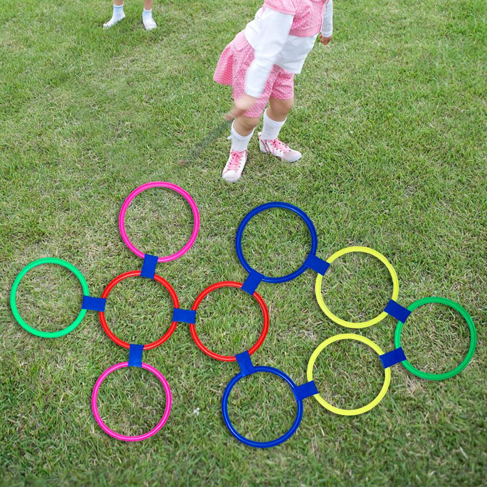 10 Count Agility Rings Set for Soccer Includes Buckles Versatile Use 38cm
10 Count Agility Rings Set for Soccer Includes Buckles Versatile Use 38cm