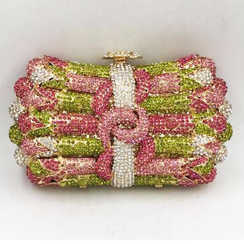White/Green/Pink Rhinestone Diamond Evening Bag Crystals Luxury Designer Women’s Shoulder Phone Clutch MiniChain Money Handbags 18cmX11cmX7cm
White/Green/Pink Rhinestone Diamond Evening Bag Crystals Luxury Designer Women’s Shoulder Phone Clutch MiniChain Money Handbags 18cmX11cmX7cm
