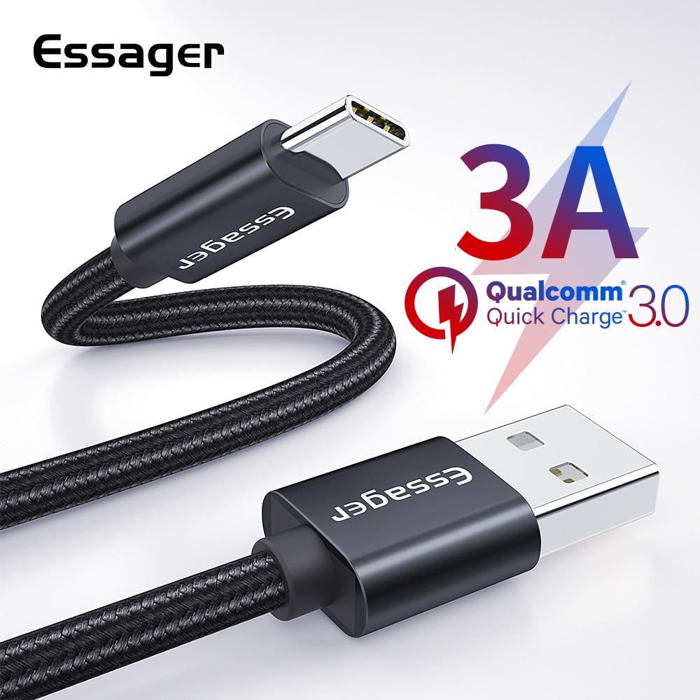 Essager USB Тип C Кабель 3A Быстрая зарядка USB-C Зарядное устройство для Xiaomi Mi 9 8 Samsung S10 S9 Oneplus 7 6t 6 Тип-C USBC Data Cord
Essager USB Тип C Кабель 3A Быстрая зарядка USB-C Зарядное устройство для Xiaomi Mi 9 8 Samsung S10 S9 Oneplus 7 6t 6 Тип-C USBC Data Cord