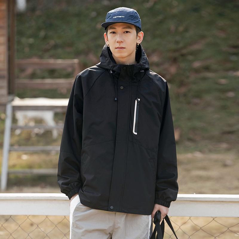 Весенний простой комбинезон одинакового цвета, штормовая куртка с капюшоном, ветрозащитная куртка для пар, горная ветрозащитная куртка S чёрный
Весенний простой комбинезон одинакового цвета, штормовая куртка с капюшоном, ветрозащитная куртка для пар, горная ветрозащитная куртка S чёрный