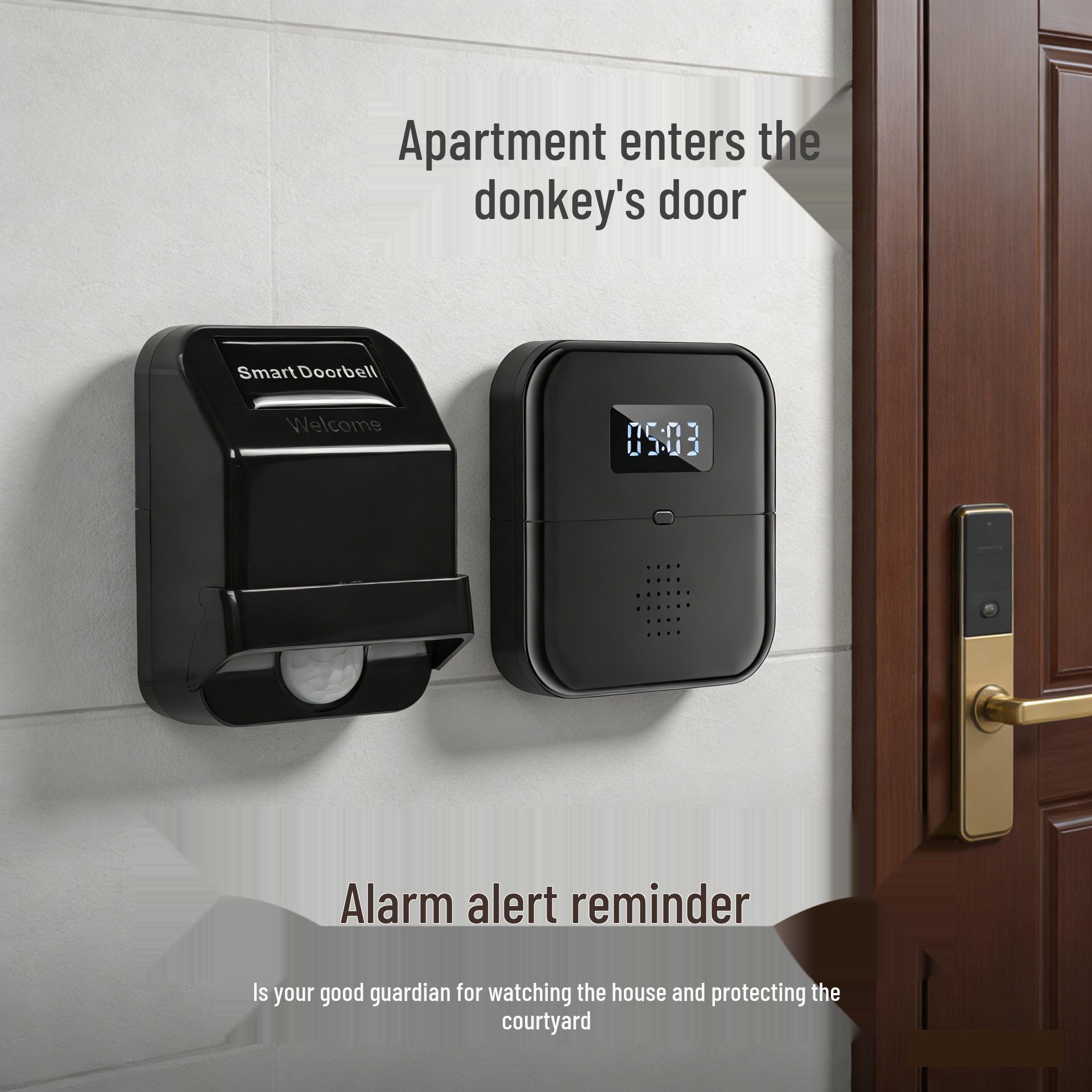 Induction Doorbell Entrance Sensor – Human Body Alarm Reminder for Homes & Supermarkets Receiver (Requires Pairing)
Induction Doorbell Entrance Sensor – Human Body Alarm Reminder for Homes & Supermarkets Receiver (Requires Pairing)