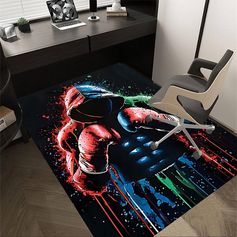 1PC Boxer Boxing Non-Slip Floor Carpet Compatible for Office&Living Room&Dining room - Flat-Weave Machine- Soft & Pattern-E247 60cm by 90cm
1PC Boxer Boxing Non-Slip Floor Carpet Compatible for Office&Living Room&Dining room - Flat-Weave Machine- Soft & Pattern-E247 60cm by 90cm