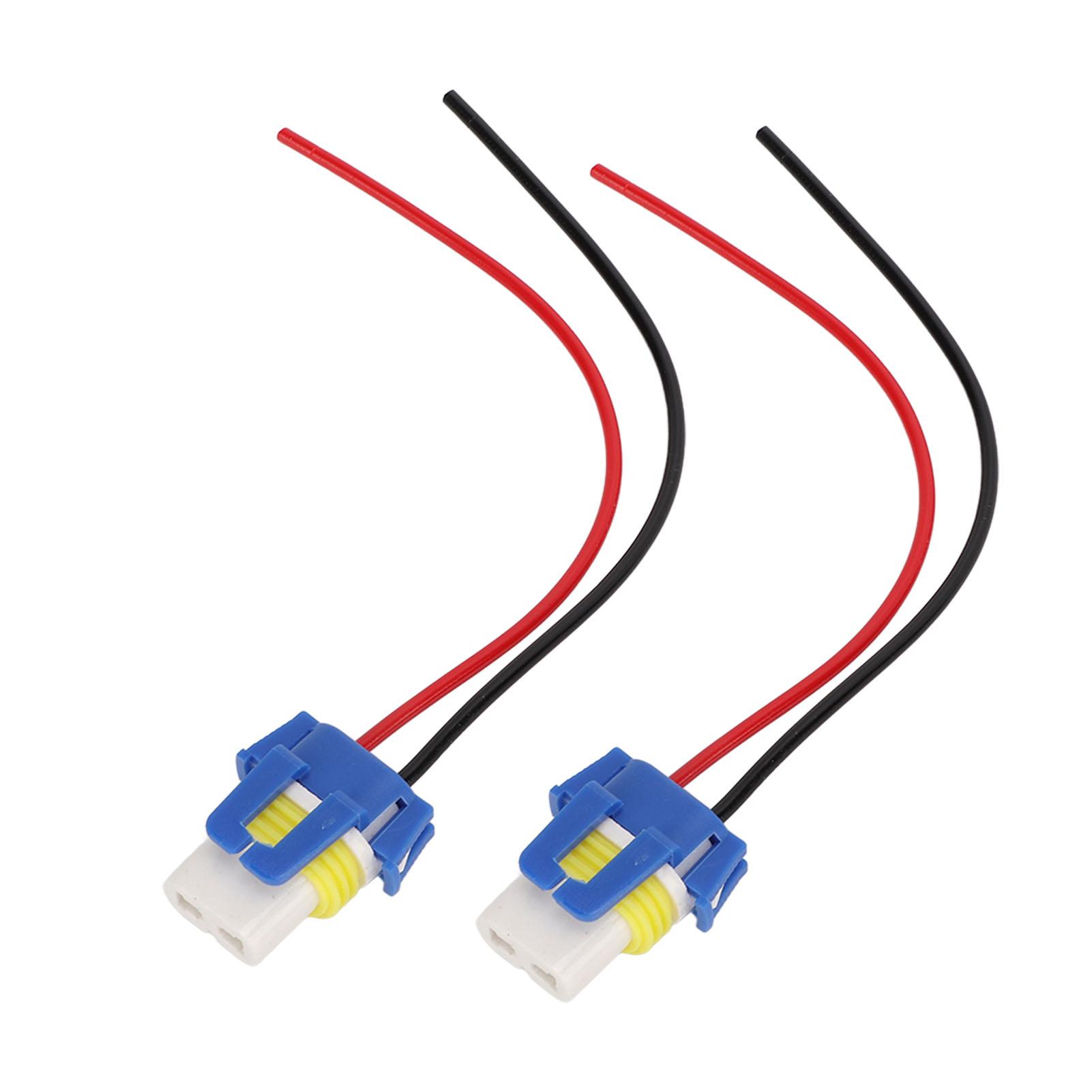 2Pcs LED Socket Wiring Harness Lightweight Portable Practical Corrosion Resistant Headlight Socket
2Pcs LED Socket Wiring Harness Lightweight Portable Practical Corrosion Resistant Headlight Socket