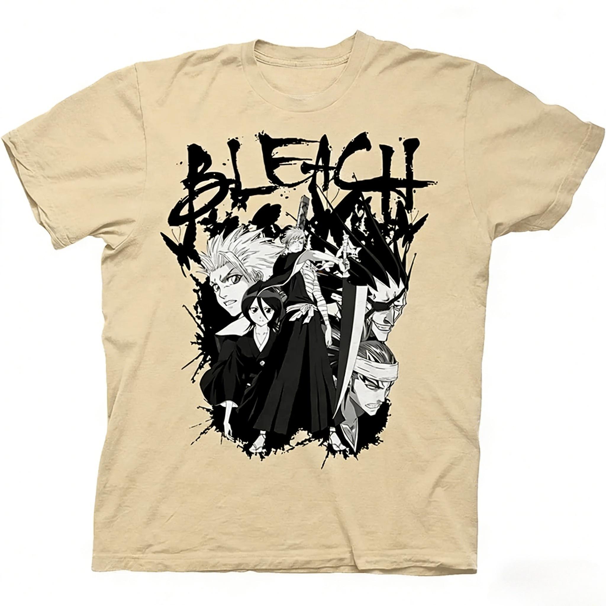 Summer New Anime BLEACH Unisex trend Tshirt Cotton pattern unisex short Sleeve Harajuku yk outdoor recreation S
Summer New Anime BLEACH Unisex trend Tshirt Cotton pattern unisex short Sleeve Harajuku yk outdoor recreation S
