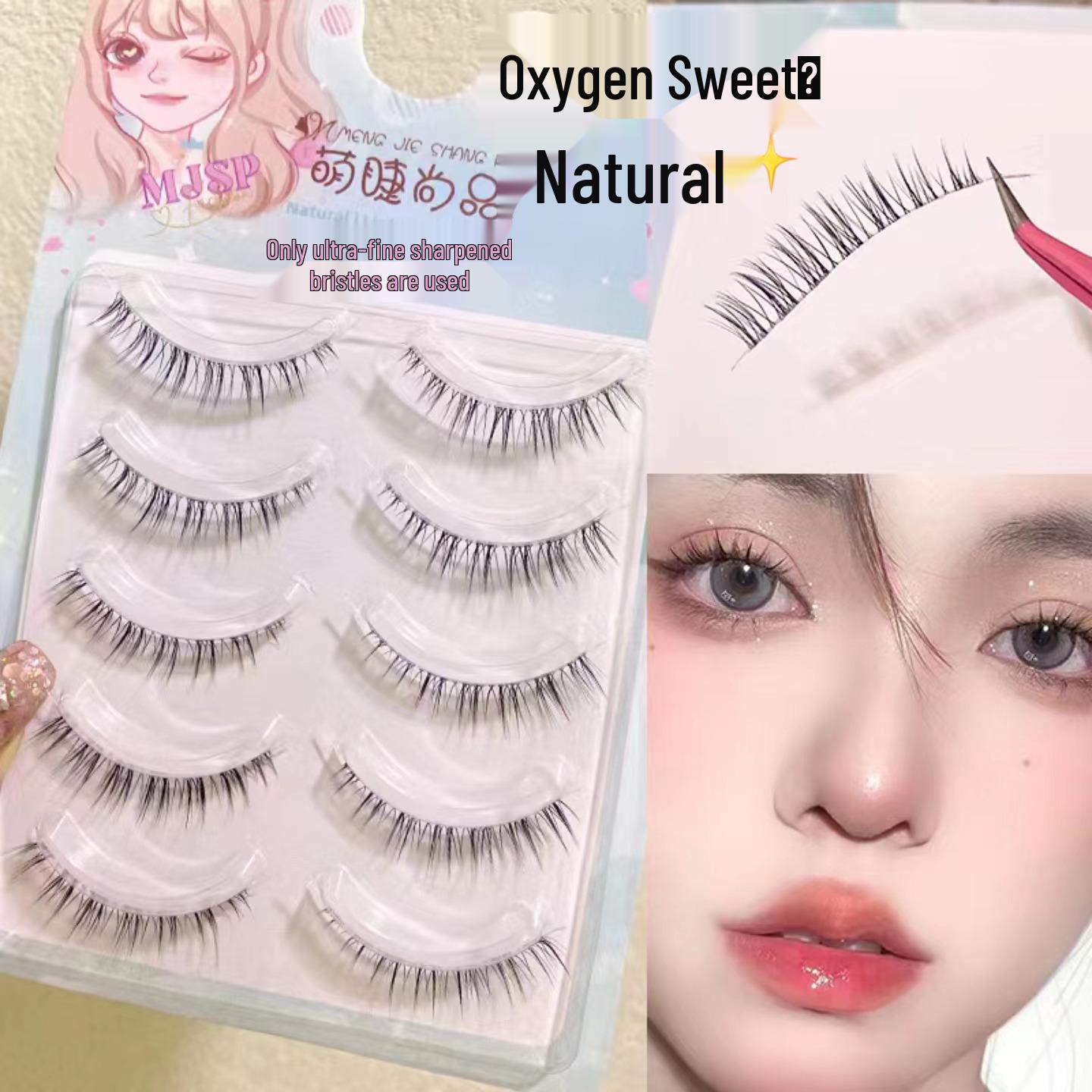 Mengjie Shangpin Natural Outer Corner Lash Extensions: Soft Transparent Stem, Comfortable, Mother-like Simulation Eyelashes
Mengjie Shangpin Natural Outer Corner Lash Extensions: Soft Transparent Stem, Comfortable, Mother-like Simulation Eyelashes