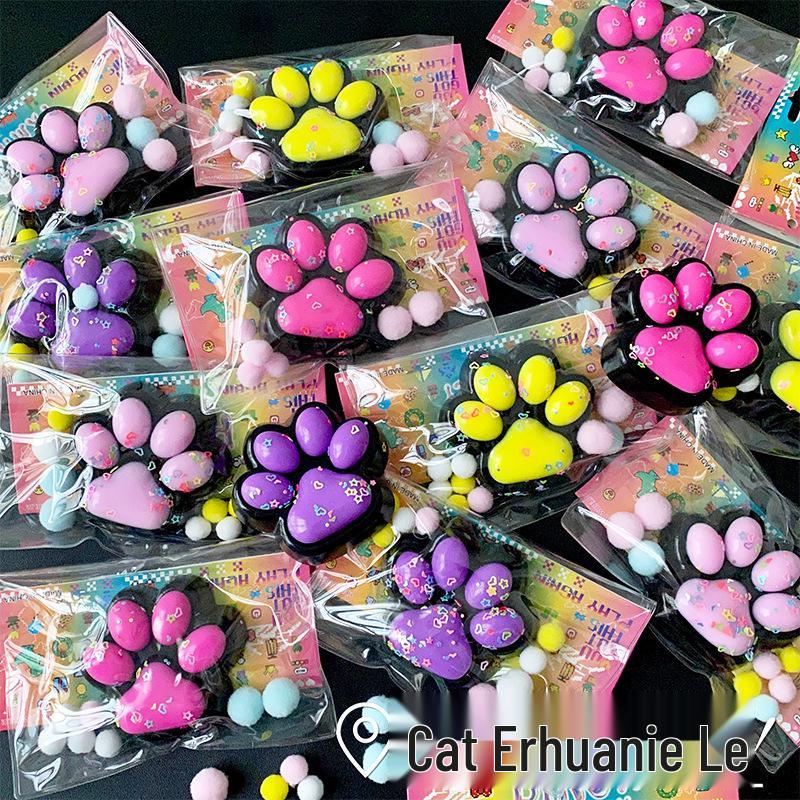 Cat Paw Transparent Squeeze Toy: Stress Relief and Playful Mini Simulation Vent Ball for Kids
Cat Paw Transparent Squeeze Toy: Stress Relief and Playful Mini Simulation Vent Ball for Kids