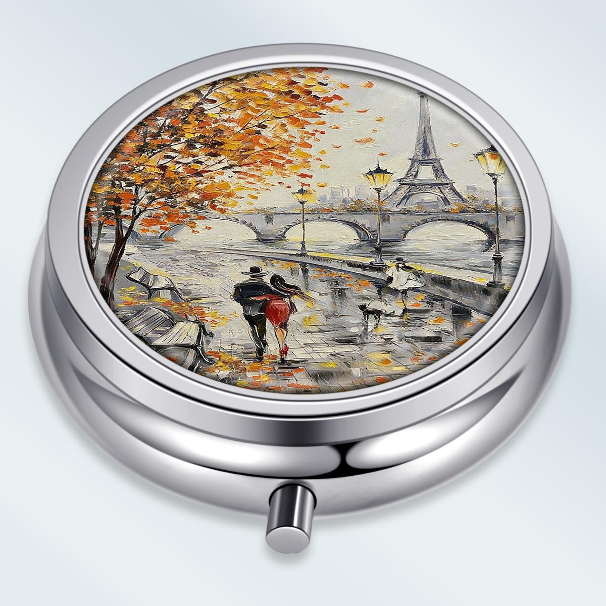Portable Pill Box with 3 Compartments, Mini Metal Medicine Organizer Case, Cute Printed Pill Container for Vitamins, Pills, Jewelry, Travel, Daily Use разноцветный
Portable Pill Box with 3 Compartments, Mini Metal Medicine Organizer Case, Cute Printed Pill Container for Vitamins, Pills, Jewelry, Travel, Daily Use разноцветный