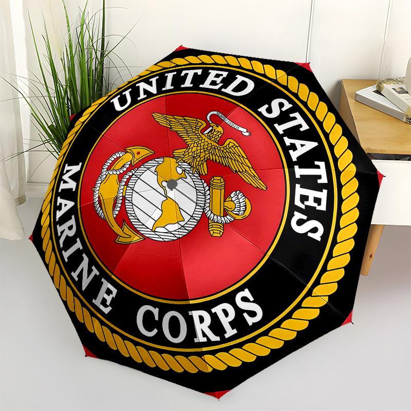 United States Marine Corps Emblem- Automatic Opening and Closing, 8-rib Structure Portable Umbrella, Suitable for Men and Women in All Seaso
United States Marine Corps Emblem- Automatic Opening and Closing, 8-rib Structure Portable Umbrella, Suitable for Men and Women in All Seaso