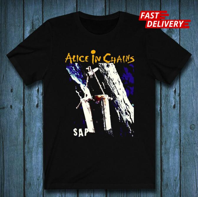 Vintage Alice In Chains Band SAP ALBUM T-shirt Unisex Black S-5XL, REPRINT, SALE Unisex T-Shirt XXL
Vintage Alice In Chains Band SAP ALBUM T-shirt Unisex Black S-5XL, REPRINT, SALE Unisex T-Shirt XXL