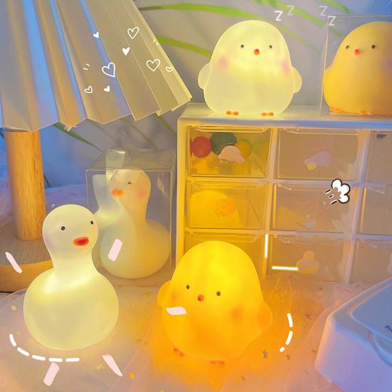 Night Lamp Flicker Free Create Atmosphere Vinyl Cute Bedroom Cartoon Chick LED Light Supplies B
Night Lamp Flicker Free Create Atmosphere Vinyl Cute Bedroom Cartoon Chick LED Light Supplies B