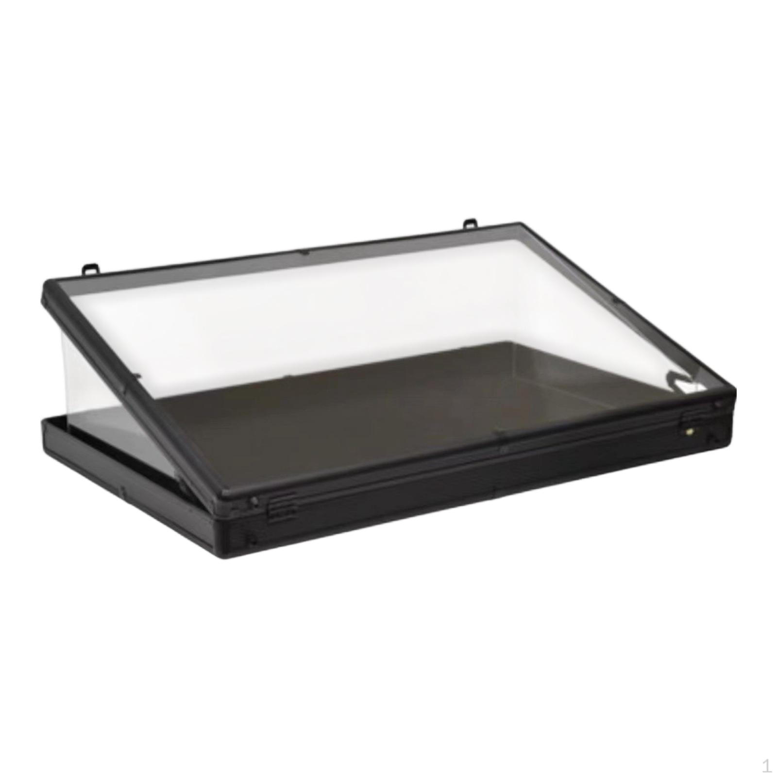 Card Display Case Trading Cards Displays Practical Portable Large Capacity Frame,Black
Card Display Case Trading Cards Displays Practical Portable Large Capacity Frame,Black