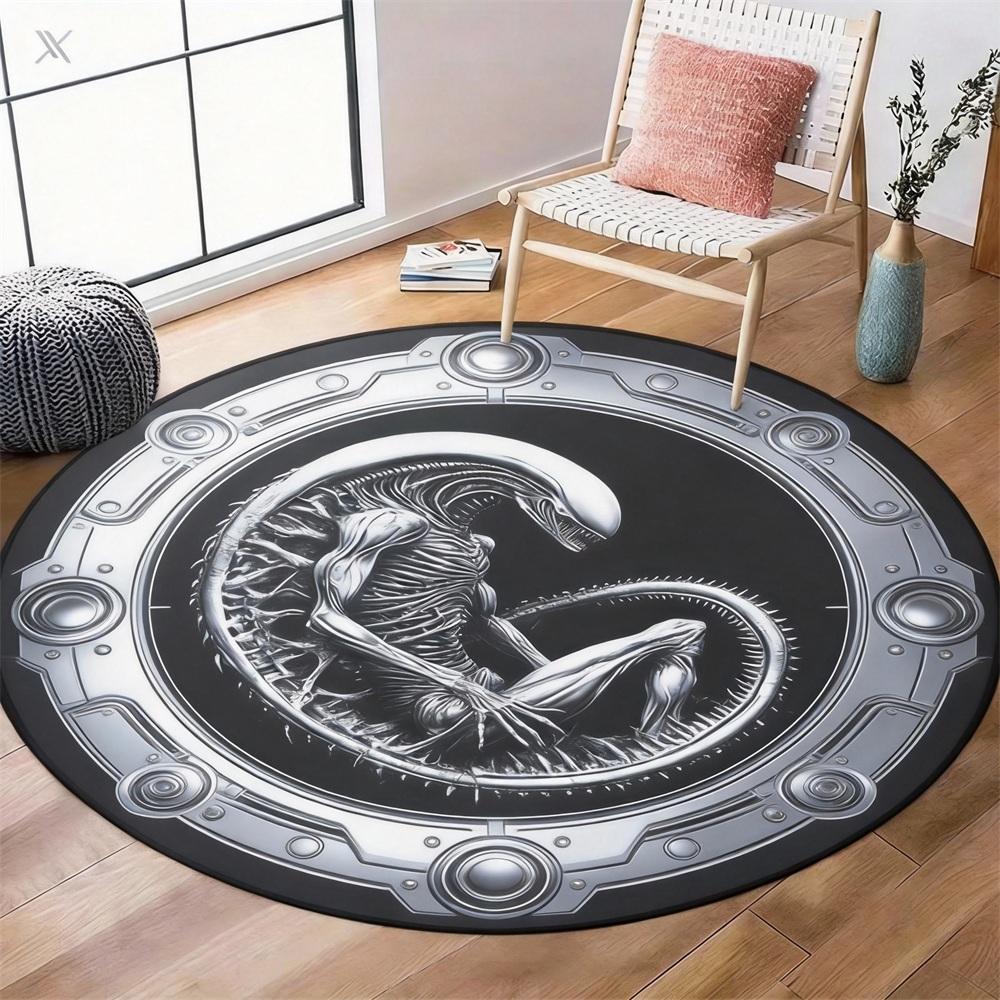 Alien Print Round Rug – Fun Bedroom Dorm Bathroom Chair Mat & Living Room Home Decor Carpet 100cmx100cm
Alien Print Round Rug – Fun Bedroom Dorm Bathroom Chair Mat & Living Room Home Decor Carpet 100cmx100cm