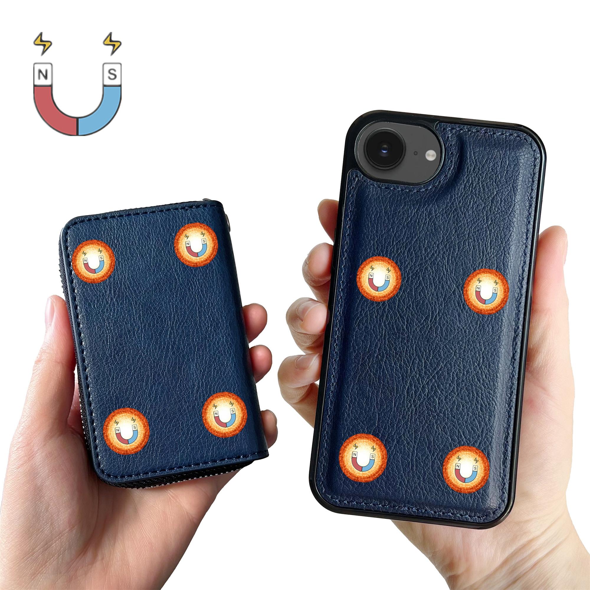 For iPhone 16e Case Detachable Zipper Card Bag PU TPU Kickstand Phone Case with Strap Sapphire
For iPhone 16e Case Detachable Zipper Card Bag PU TPU Kickstand Phone Case with Strap Sapphire