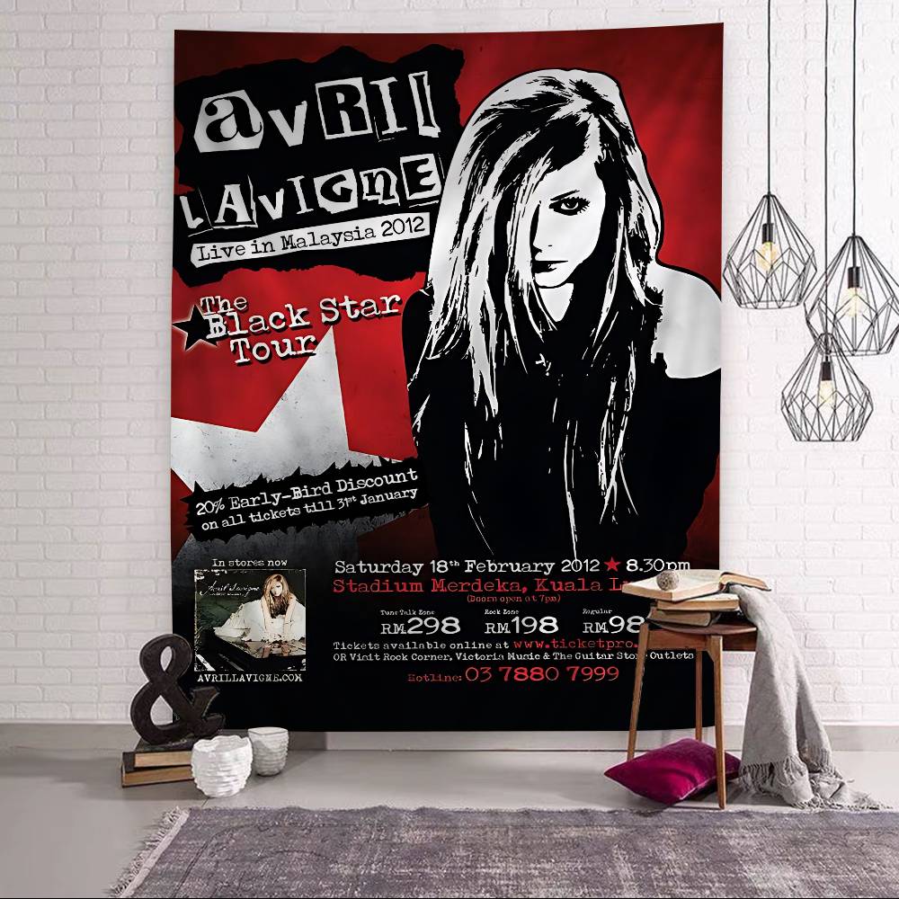 AAvril Singer Lavigne Cartoon Tapestry Wall Hanging Decoration Household Home Decor 74x94cm(29x37in)
AAvril Singer Lavigne Cartoon Tapestry Wall Hanging Decoration Household Home Decor 74x94cm(29x37in)