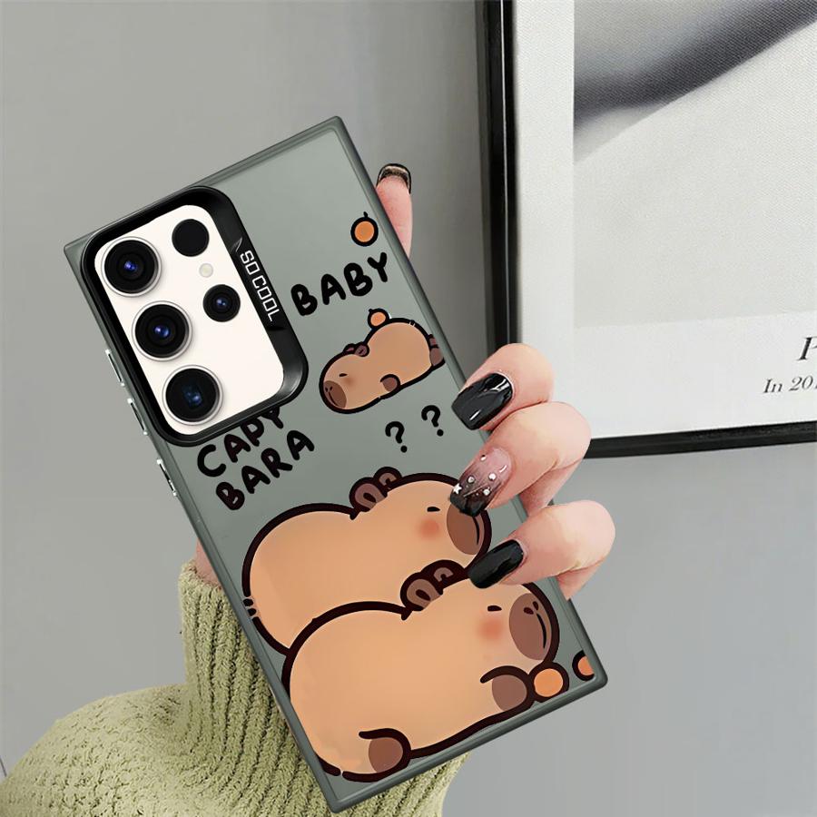 Cute Capibala Soft Shell Phone Case for Samsung Galaxy S21 S23 S20 FE S24Ultra Note 20 Ultra S25 S24 FE S22 Ultra S25Plus Galaxy S23 FE
Cute Capibala Soft Shell Phone Case for Samsung Galaxy S21 S23 S20 FE S24Ultra Note 20 Ultra S25 S24 FE S22 Ultra S25Plus Galaxy S23 FE