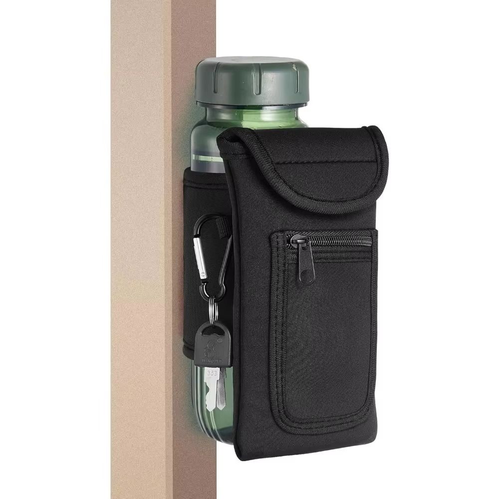 Large Capacity Water Bottle Sling Bag Adjustable Sports Water Bottle Bag Gym Bottle Bag Travel чорний
Large Capacity Water Bottle Sling Bag Adjustable Sports Water Bottle Bag Gym Bottle Bag Travel чорний