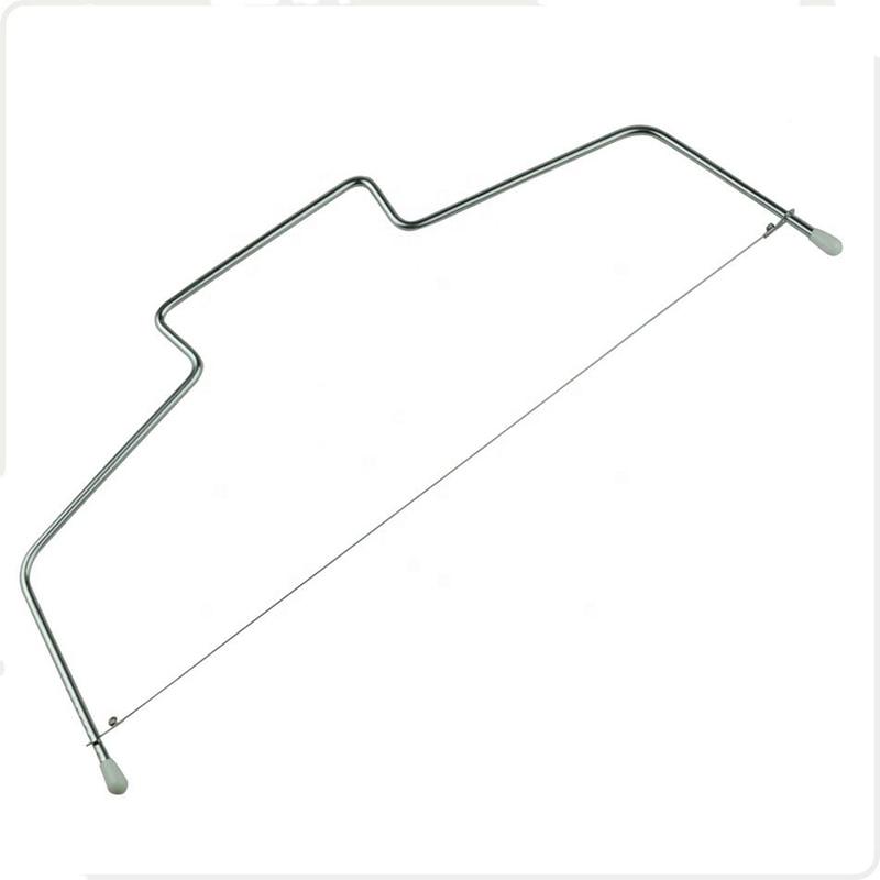 Подвійний дротяний регульований різак для тортів з нержавіючої сталі Вирівнювачі для кексів
Подвійний дротяний регульований різак для тортів з нержавіючої сталі Вирівнювачі для кексів