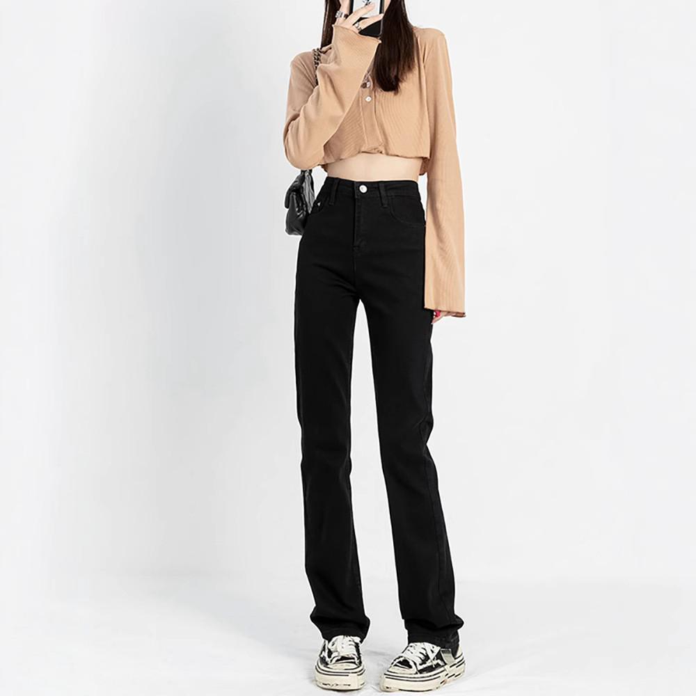 2025 Women s High Waist Black Straight Leg Jeans – Tall, Slimming, Extra Long Trendy Mop Pants M
2025 Women s High Waist Black Straight Leg Jeans – Tall, Slimming, Extra Long Trendy Mop Pants M