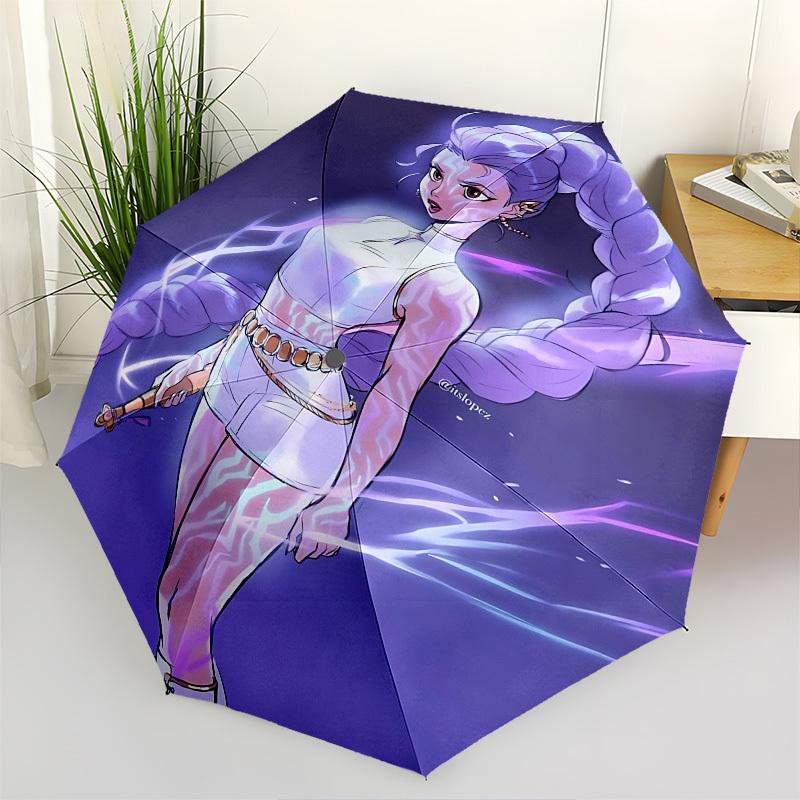 K-POP Anime Girls Group Themed Automatic Opening and Closing Umbrella - 8 Ribs, Suitable for Leisure and Going Out, Outdoor Accessory, Gothi
K-POP Anime Girls Group Themed Automatic Opening and Closing Umbrella - 8 Ribs, Suitable for Leisure and Going Out, Outdoor Accessory, Gothi