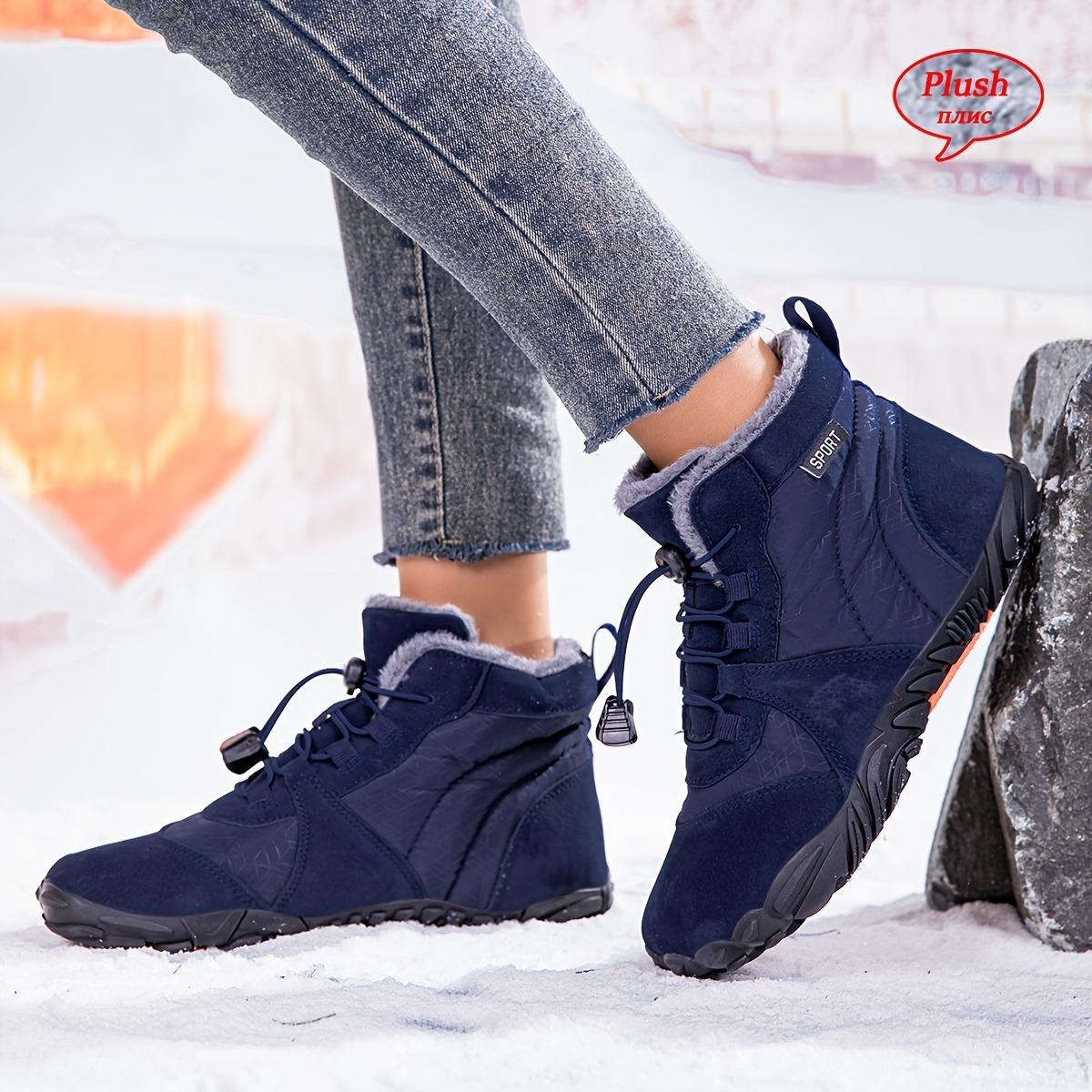 Зимние толстые и теплые сноубутсы, уличная мода, индивидуальность, противоскользящая спортивная подошва с пятью пальцами, стиль для пары с ударом одной ногой 38 темно-синий
Зимние толстые и теплые сноубутсы, уличная мода, индивидуальность, противоскользящая спортивная подошва с пятью пальцами, стиль для пары с ударом одной ногой 38 темно-синий