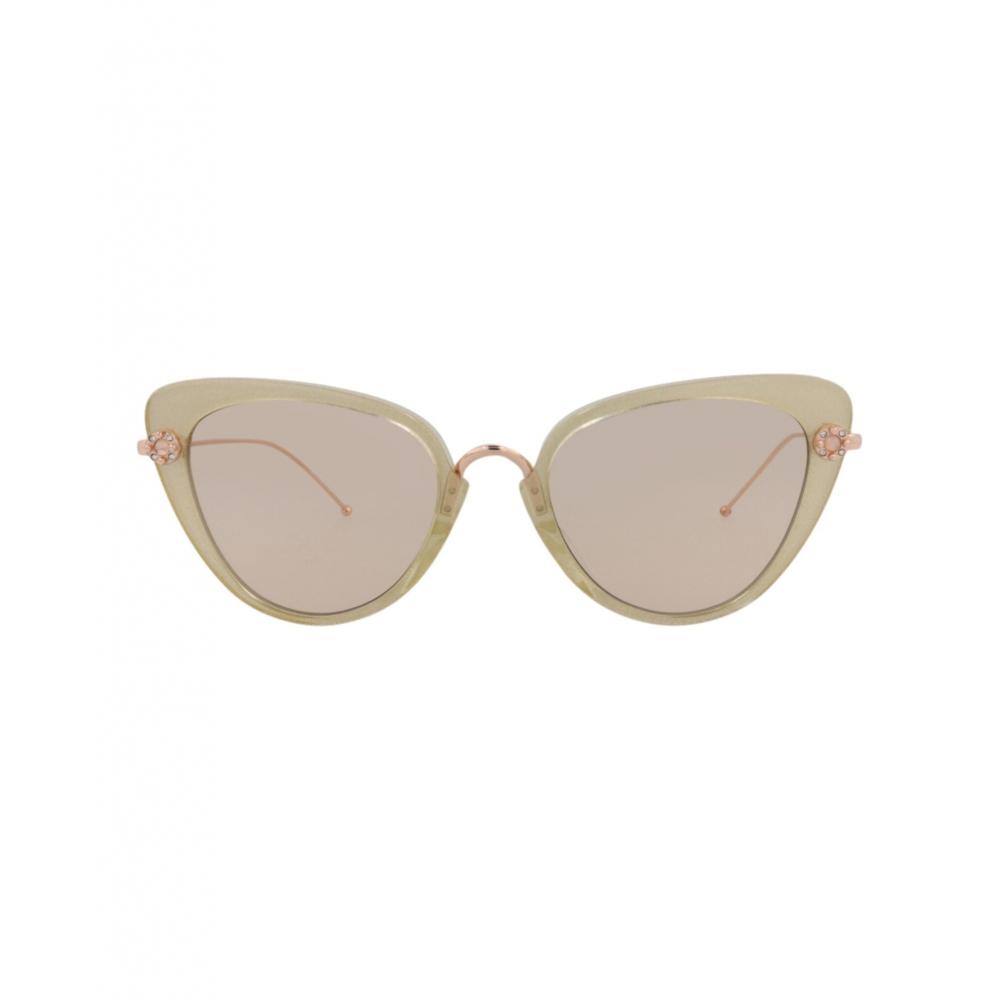 Солнцезащитные очки Pomellato Cat Eye в оправе из ацетата бежевого, золотисто-коричневого цвета
Солнцезащитные очки Pomellato Cat Eye в оправе из ацетата бежевого, золотисто-коричневого цвета