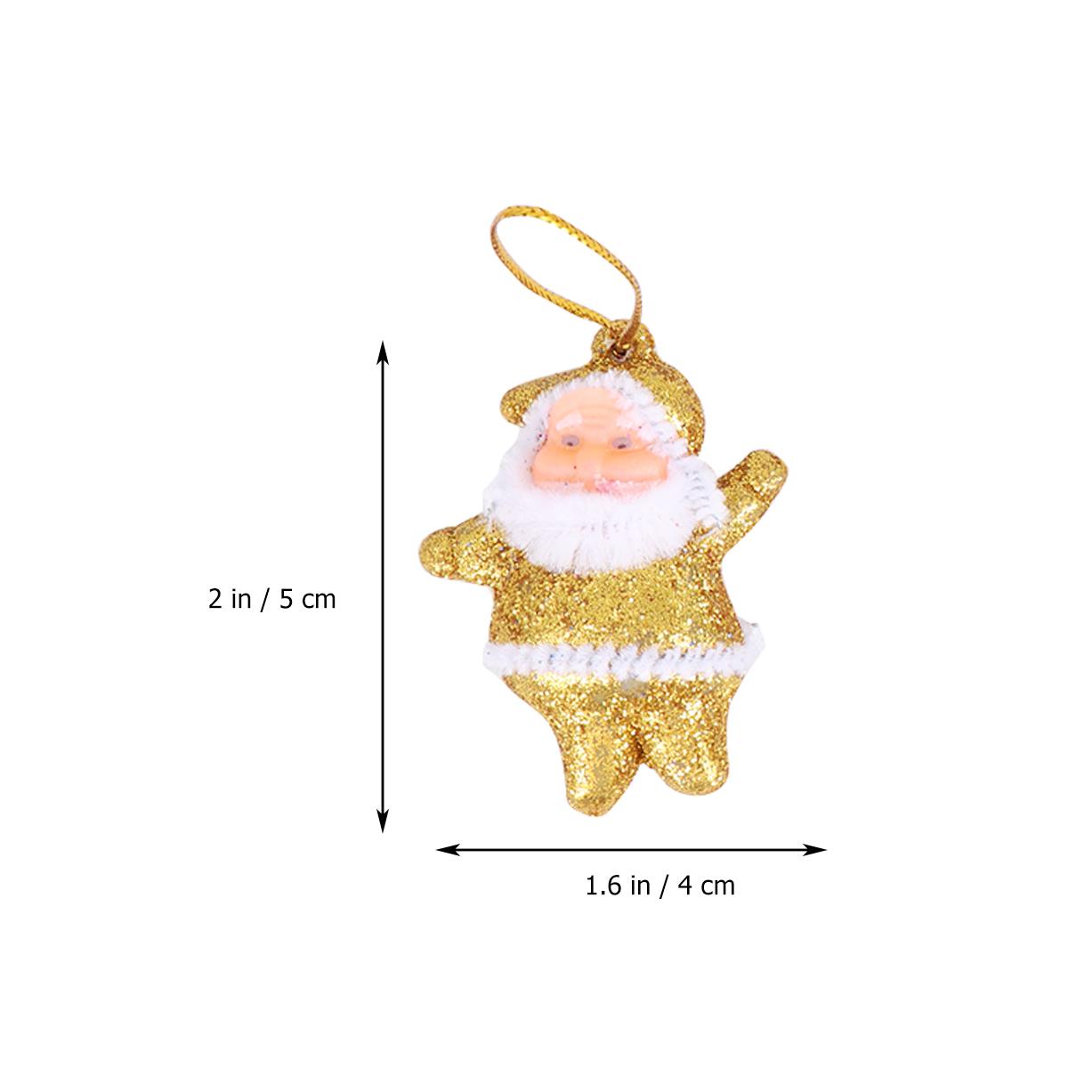 12Pcs Christmas Ornament Santa Hanging Decor Creative Pendant for Living Room Bedroom Home Office Indoor Space Decoration Size 4
12Pcs Christmas Ornament Santa Hanging Decor Creative Pendant for Living Room Bedroom Home Office Indoor Space Decoration Size 4