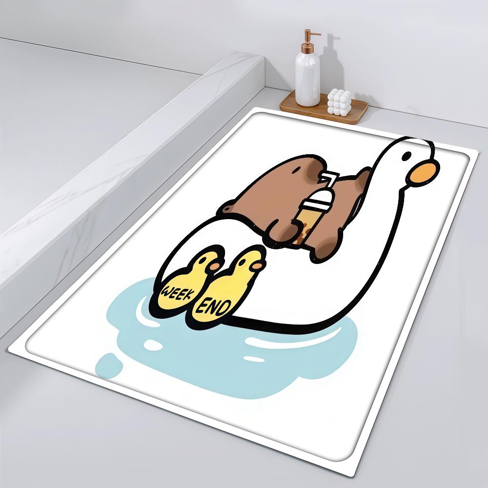 Door Mat Bedside Entrance Cute Bath Floor Decoration Corridor Door Mat Carpet Living Room Kawaii C-Capybara Balcony 40cm x 60cm
Door Mat Bedside Entrance Cute Bath Floor Decoration Corridor Door Mat Carpet Living Room Kawaii C-Capybara Balcony 40cm x 60cm