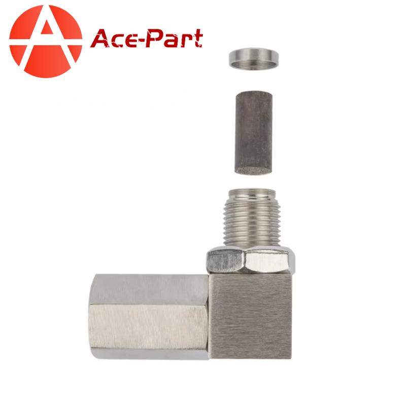 M18*1.5 Universal 90 Degree Mini Catalyst O2 Sensor Oxygene Sensor with a Mini Catalytic Converter
M18*1.5 Universal 90 Degree Mini Catalyst O2 Sensor Oxygene Sensor with a Mini Catalytic Converter