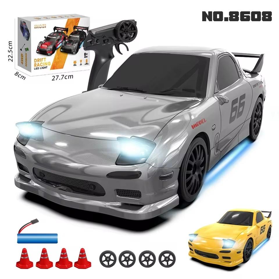 1:24 4WD High Speed RC Drift Car Mini Remote Control Racing Car With Color Light Competition Race Vehicle Boy Toy Children Gifts
1:24 4WD High Speed RC Drift Car Mini Remote Control Racing Car With Color Light Competition Race Vehicle Boy Toy Children Gifts