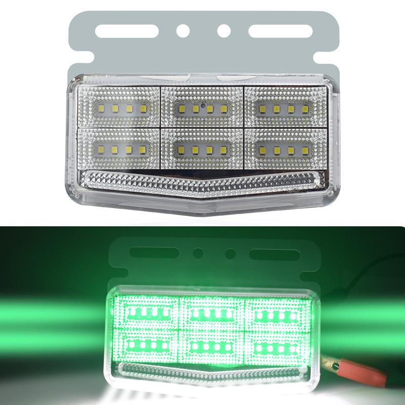 24V Надяскраве світлодіодне світло габаритне бокове для вантажівки, Водонепроникне з широким полем огляду, покажчиком повороту та підсвічуванням поясу
24V Надяскраве світлодіодне світло габаритне бокове для вантажівки, Водонепроникне з широким полем огляду, покажчиком повороту та підсвічуванням поясу