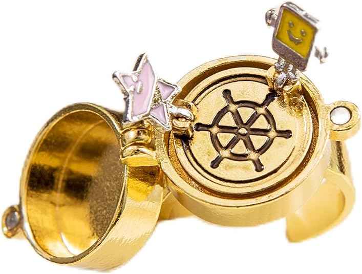 2Pcs Upgraded BFF Rings Magnetic Buckle and Bettler Rotating Bearings Anime Rings for Best Friends Cartoon Aesthetic Jewelry resizable
2Pcs Upgraded BFF Rings Magnetic Buckle and Bettler Rotating Bearings Anime Rings for Best Friends Cartoon Aesthetic Jewelry resizable