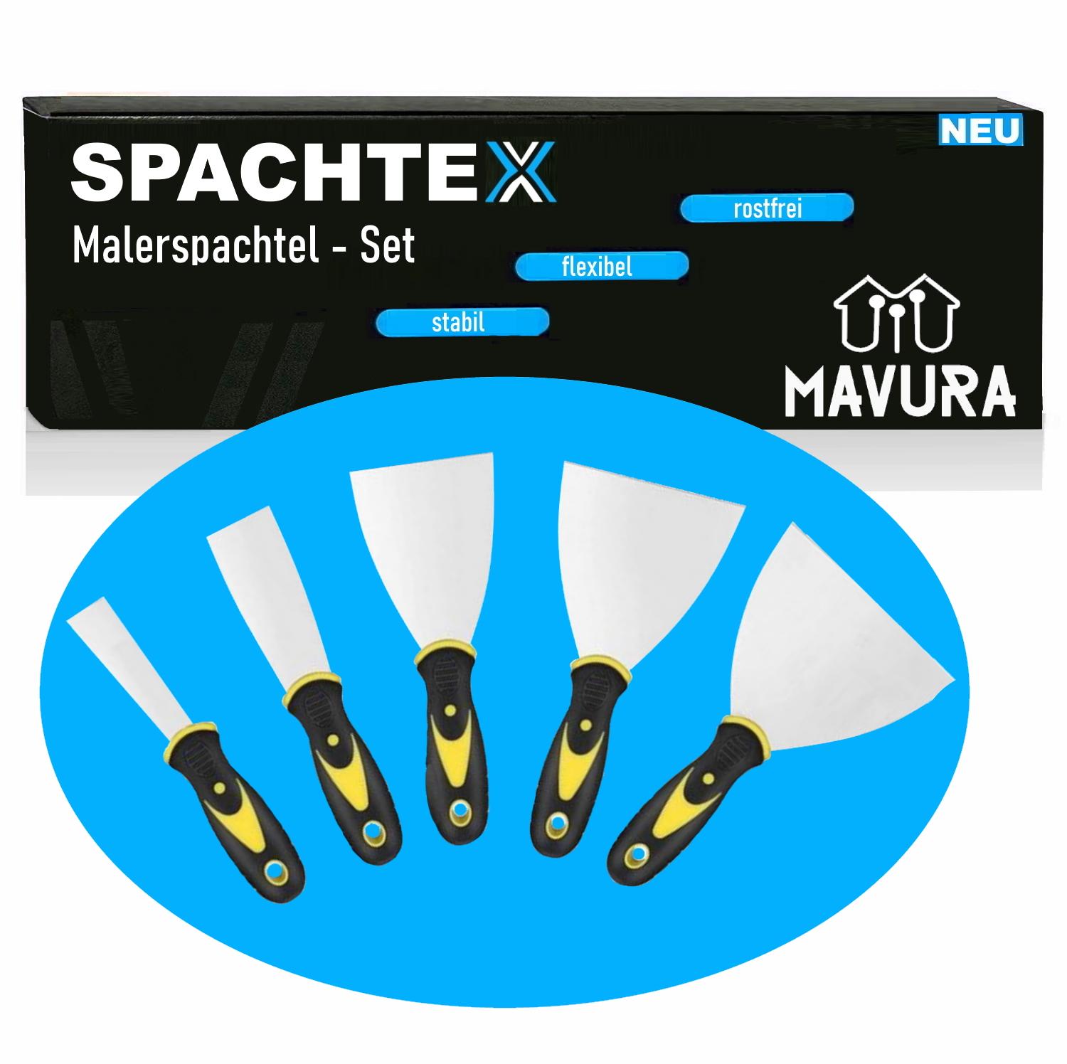 SPACHTEX spatula set stainless steel painter s spatula drywall spatula surface spatula
SPACHTEX spatula set stainless steel painter s spatula drywall spatula surface spatula