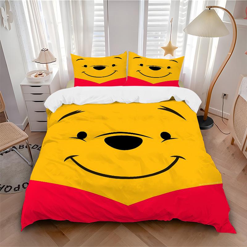3pcs set Pooh1pc of quilt cover+2pcs of pillowcase, no core, print bedding, All Seasons Bedroom Setting092 135x200cm
3pcs set Pooh1pc of quilt cover+2pcs of pillowcase, no core, print bedding, All Seasons Bedroom Setting092 135x200cm