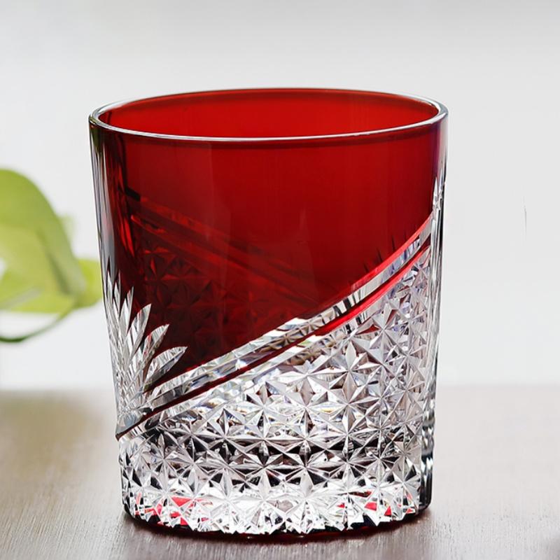 Hand Cut Edo Kiriko Style Colored Whiskey Glass Drink Tumbler For Old Fashioned Iced Beverage 240ml-250ml красный
Hand Cut Edo Kiriko Style Colored Whiskey Glass Drink Tumbler For Old Fashioned Iced Beverage 240ml-250ml красный