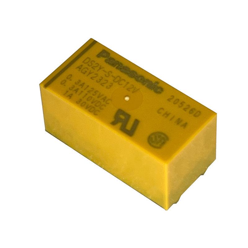 Panasonic Signal Relay DS2Y-S-DC5V/12V/24V, 2 Form C, 1A Load 12V
Panasonic Signal Relay DS2Y-S-DC5V/12V/24V, 2 Form C, 1A Load 12V