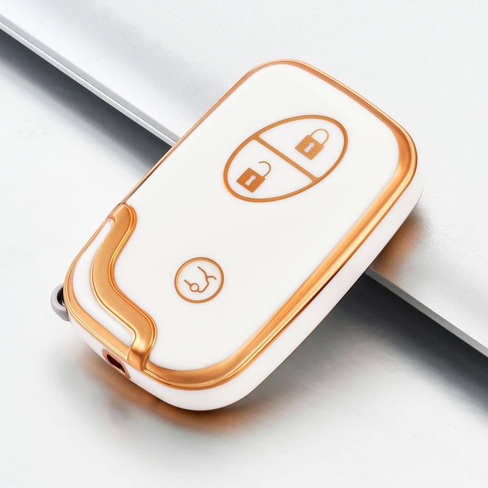 3 Buttons Soft TPU Protection Case for Lexus CT200h ES 300h IS250 GX400 RX270 RX450h RX350 LX570 Key Cover Fob Accessories Prote біле золото кольору
3 Buttons Soft TPU Protection Case for Lexus CT200h ES 300h IS250 GX400 RX270 RX450h RX350 LX570 Key Cover Fob Accessories Prote біле золото кольору
