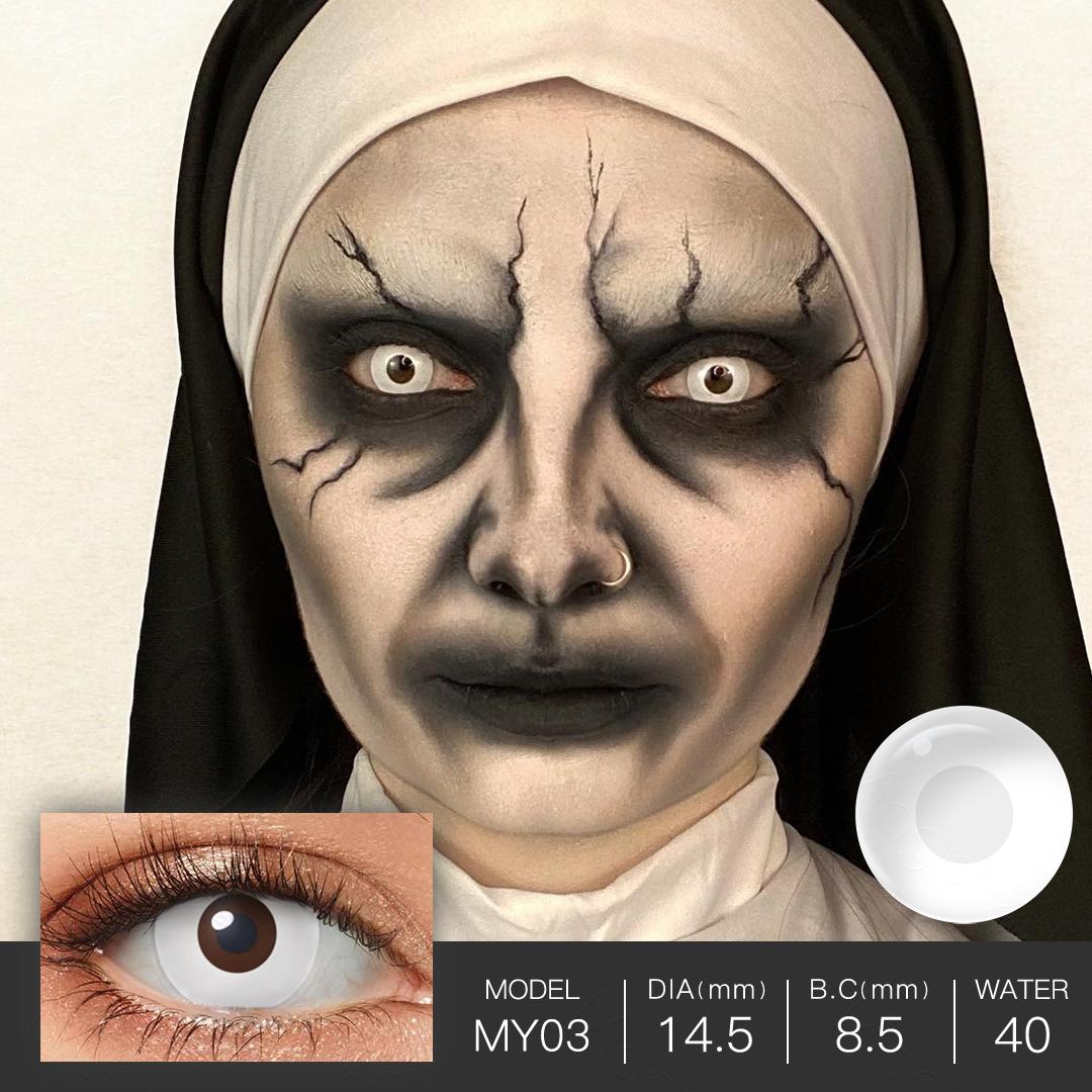 Мягкие гидрогелевые цветные контактные линзы для Хэллоуина + контейнер для хранения MY03
Мягкие гидрогелевые цветные контактные линзы для Хэллоуина + контейнер для хранения MY03