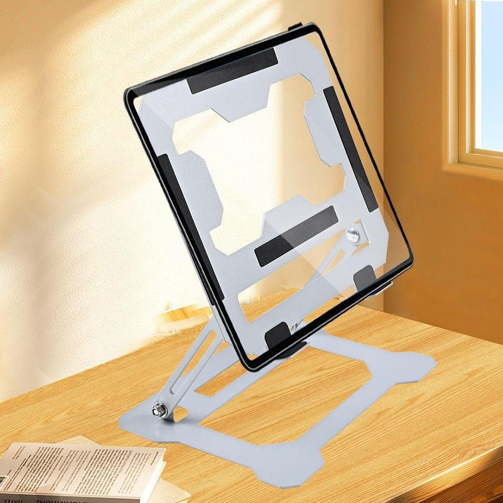 GFS14-TT 5kg Load Bearing Carbon Steel Laptop Cooling Stand Adjustable Height Hollow Out Tablet Support Silver
GFS14-TT 5kg Load Bearing Carbon Steel Laptop Cooling Stand Adjustable Height Hollow Out Tablet Support Silver