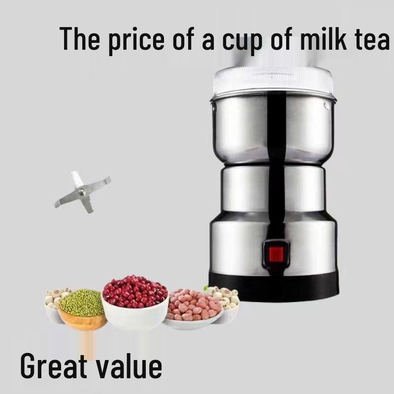 Compact Household Ultra-Fine Grinder for Grains and Cereals
Compact Household Ultra-Fine Grinder for Grains and Cereals