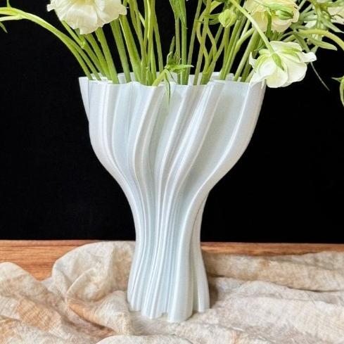 Nordic Vases 3D Printing Modern Flower Vase Aesthetic Flowerpot for Living Room Luxury Table Accessories Wedding Home Decoration
Nordic Vases 3D Printing Modern Flower Vase Aesthetic Flowerpot for Living Room Luxury Table Accessories Wedding Home Decoration
