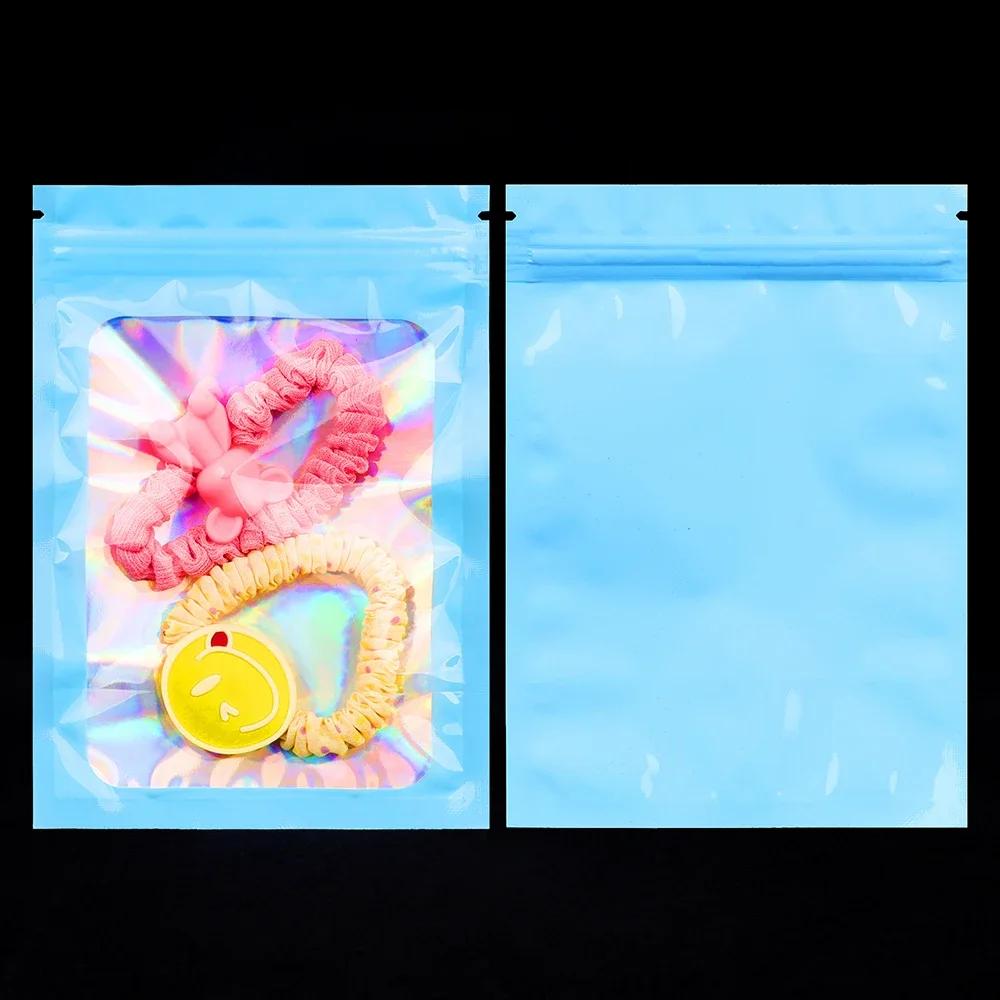 100 шт. цветных голографических герметичных пакетов с застежкой-молнией, ювелирных изделий, ожерелий, косметики, упаковочных саше, упаковочных пакетов для малого бизнеса 20x30cm
100 шт. цветных голографических герметичных пакетов с застежкой-молнией, ювелирных изделий, ожерелий, косметики, упаковочных саше, упаковочных пакетов для малого бизнеса 20x30cm