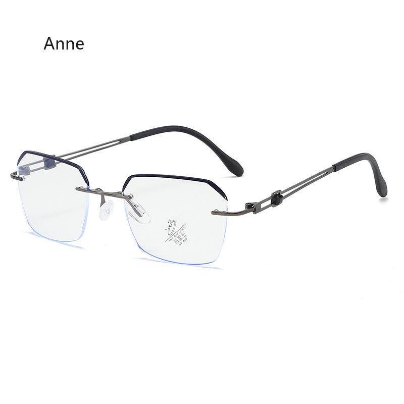Новые деловые безрамочные очки для чтения для мужчин, ультралегкие, ретро, высокой четкости, очки против синего света, очки для пресбиопии 4
Новые деловые безрамочные очки для чтения для мужчин, ультралегкие, ретро, высокой четкости, очки против синего света, очки для пресбиопии 4