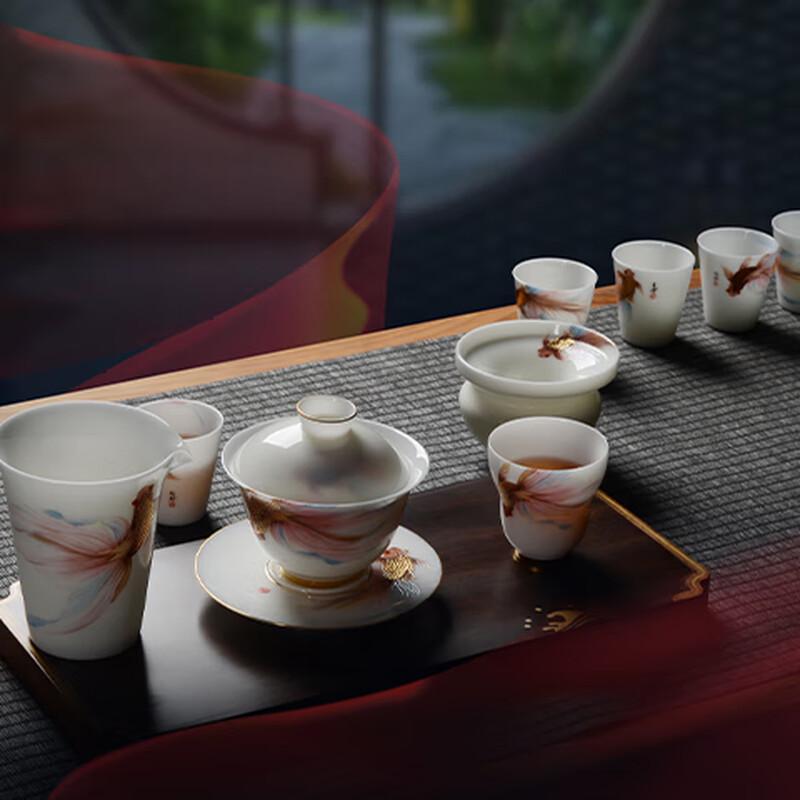 Du Jing Shan Fang Ice Crystal Jade Ceramic Tea Set
Du Jing Shan Fang Ice Crystal Jade Ceramic Tea Set