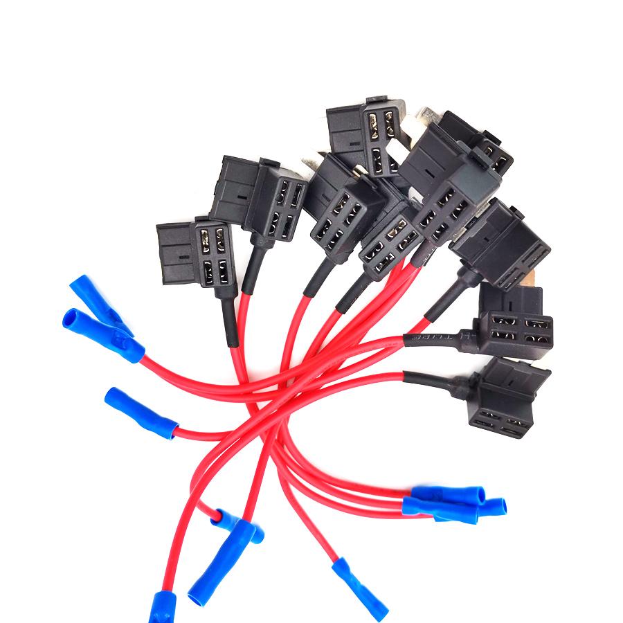 Новый 10x ATO ATC Добавь цепь Предохранитель Ответвитель Piggy Back Стандартный Держатель Предохранителей с Плоским Контактом DIY
Новый 10x ATO ATC Добавь цепь Предохранитель Ответвитель Piggy Back Стандартный Держатель Предохранителей с Плоским Контактом DIY