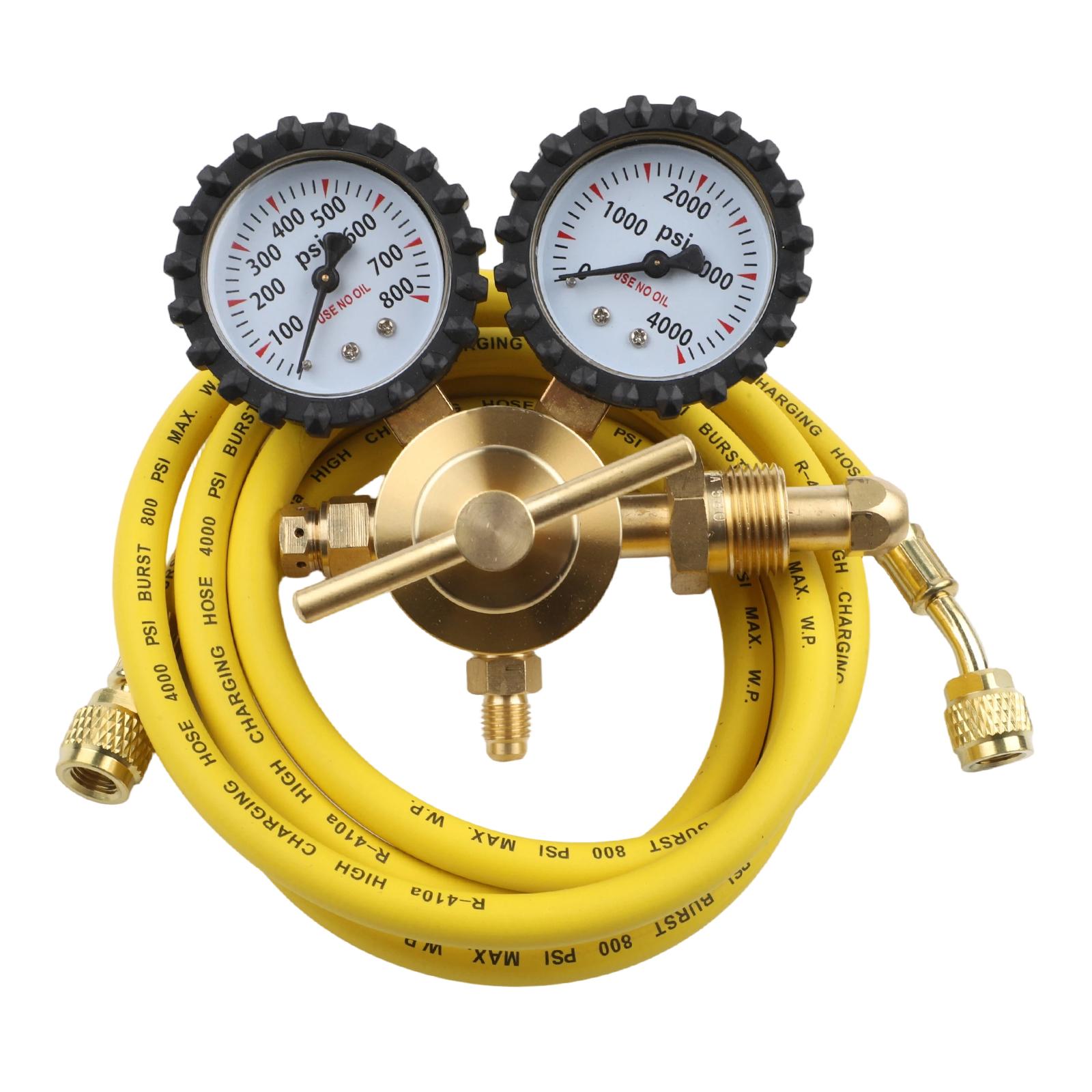 Industrial Pressure Control Brass Nitrogen Regulator Gas Distribution Regulator 2m Tube Customizable Connections A
Industrial Pressure Control Brass Nitrogen Regulator Gas Distribution Regulator 2m Tube Customizable Connections A